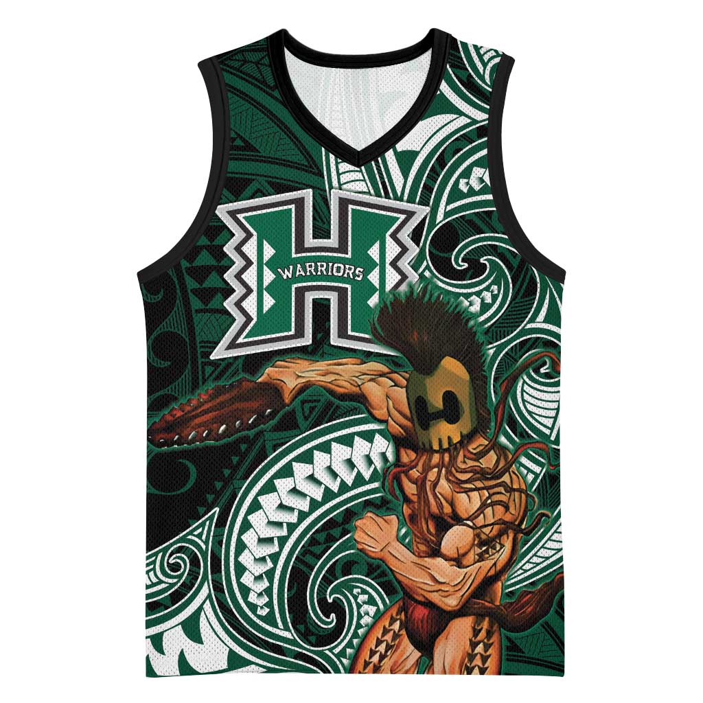 Hawaii Ikaika Warrior Football Basketball Jersey Polynesian Tribal Tattoo - Polynesian Pride