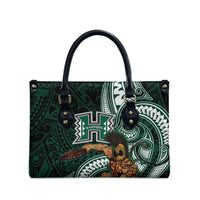Hawaii Ikaika Warrior Football Leather Bag Polynesian Tribal Tattoo LT05 - Polynesian Pride