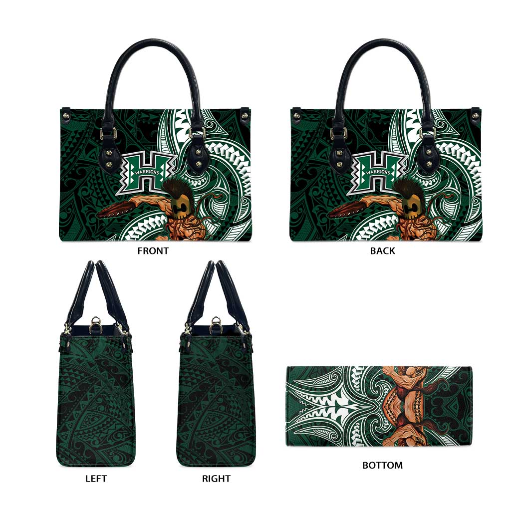 Hawaii Ikaika Warrior Football Leather Bag Polynesian Tribal Tattoo LT05 - Polynesian Pride