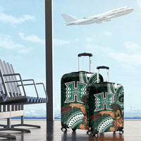 Hawaii Ikaika Warrior Football Luggage Cover Polynesian Tribal Tattoo - Polynesian Pride