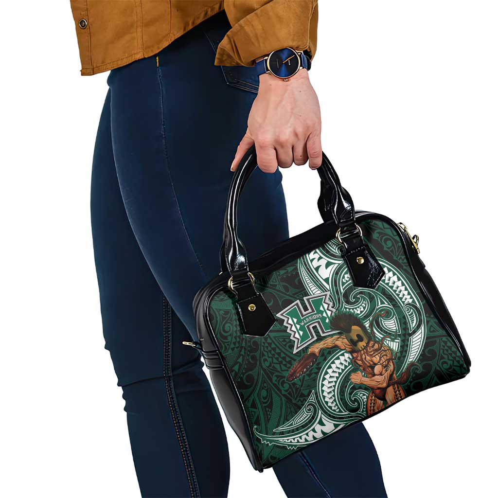 Hawaii Ikaika Warrior Football Shoulder Handbag Polynesian Tribal Tattoo - Polynesian Pride