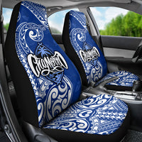 Personalised Hafa Adai Guam History and Chamorro Heritage Day Car Seat Cover Blue Latte Stone LT05 - Polynesian Pride