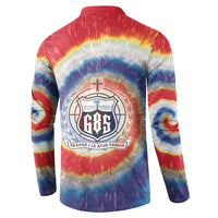 Samoa Button Sweatshirt Tie Dye Unique Style