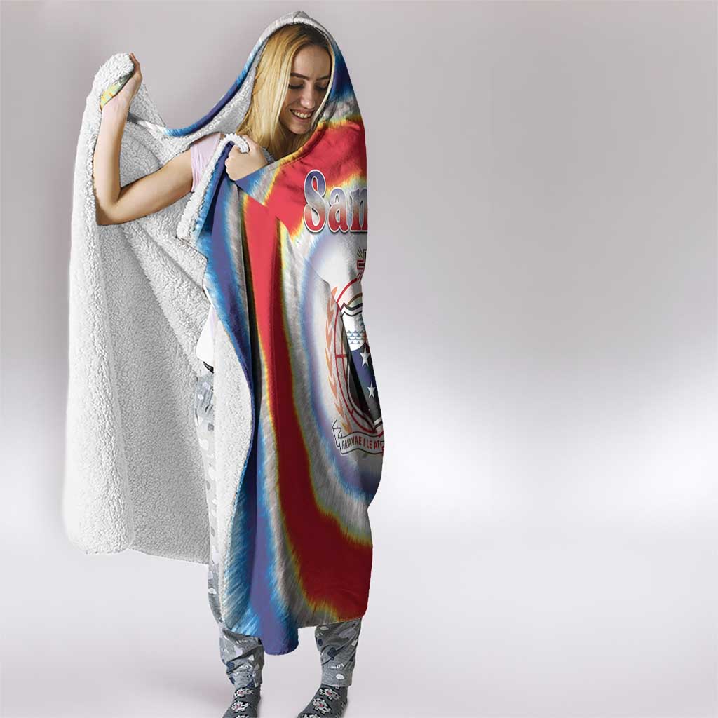 Samoa Hooded Blanket Tie Dye Unique Style