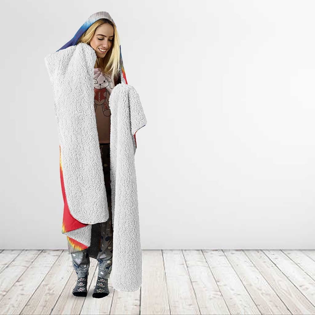 Samoa Hooded Blanket Tie Dye Unique Style