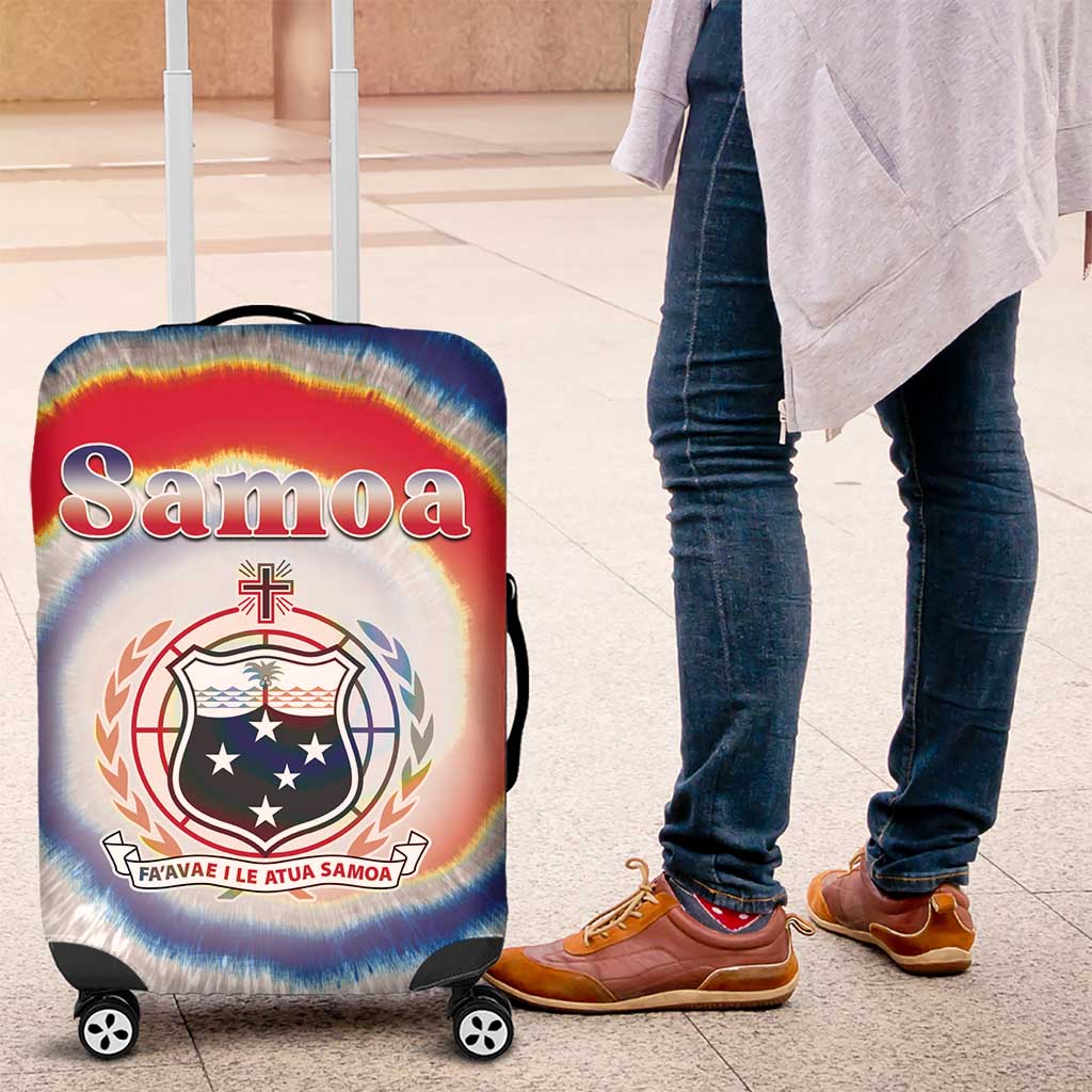 Samoa Luggage Cover Tie Dye Unique Style
