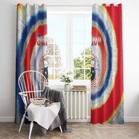 Samoa Window Curtain Tie Dye Unique Style