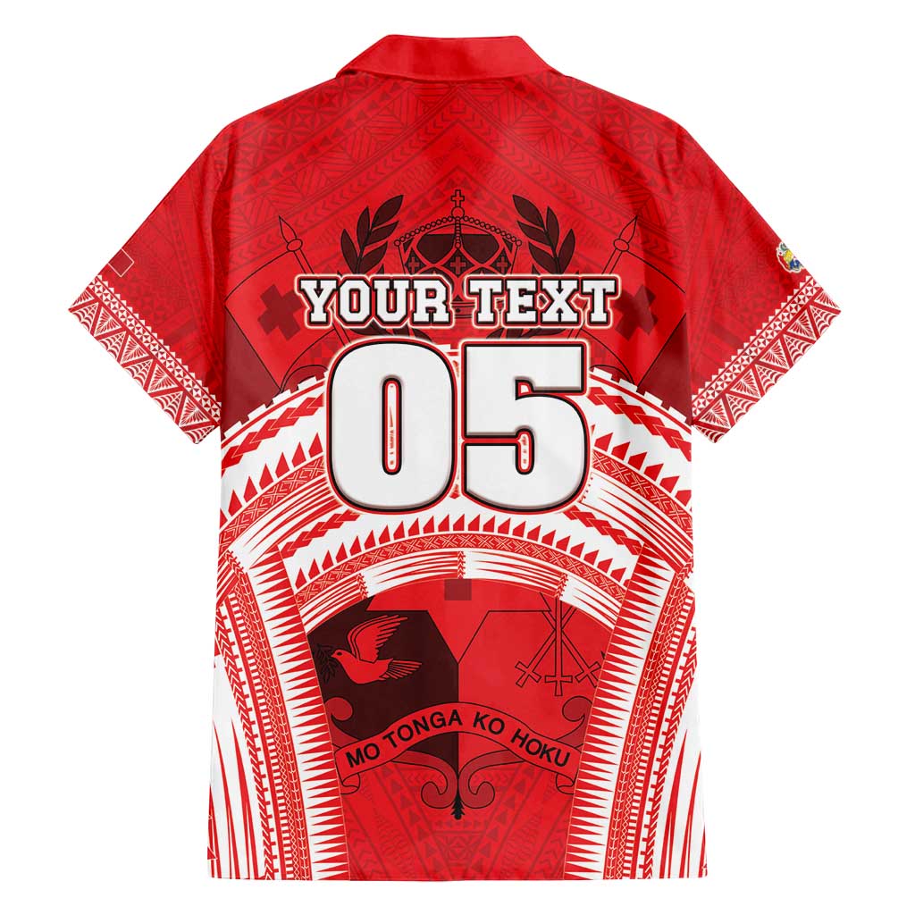 Custom Tonga Rugby Mate Ma'a Family Matching Long Sleeve Bodycon Dress and Hawaiian Shirt Tongan Pride Unique Style - Polynesian Pride