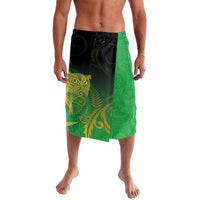 New Zealand Aotearoa Ruru Lavalava Maori Fern Art Green