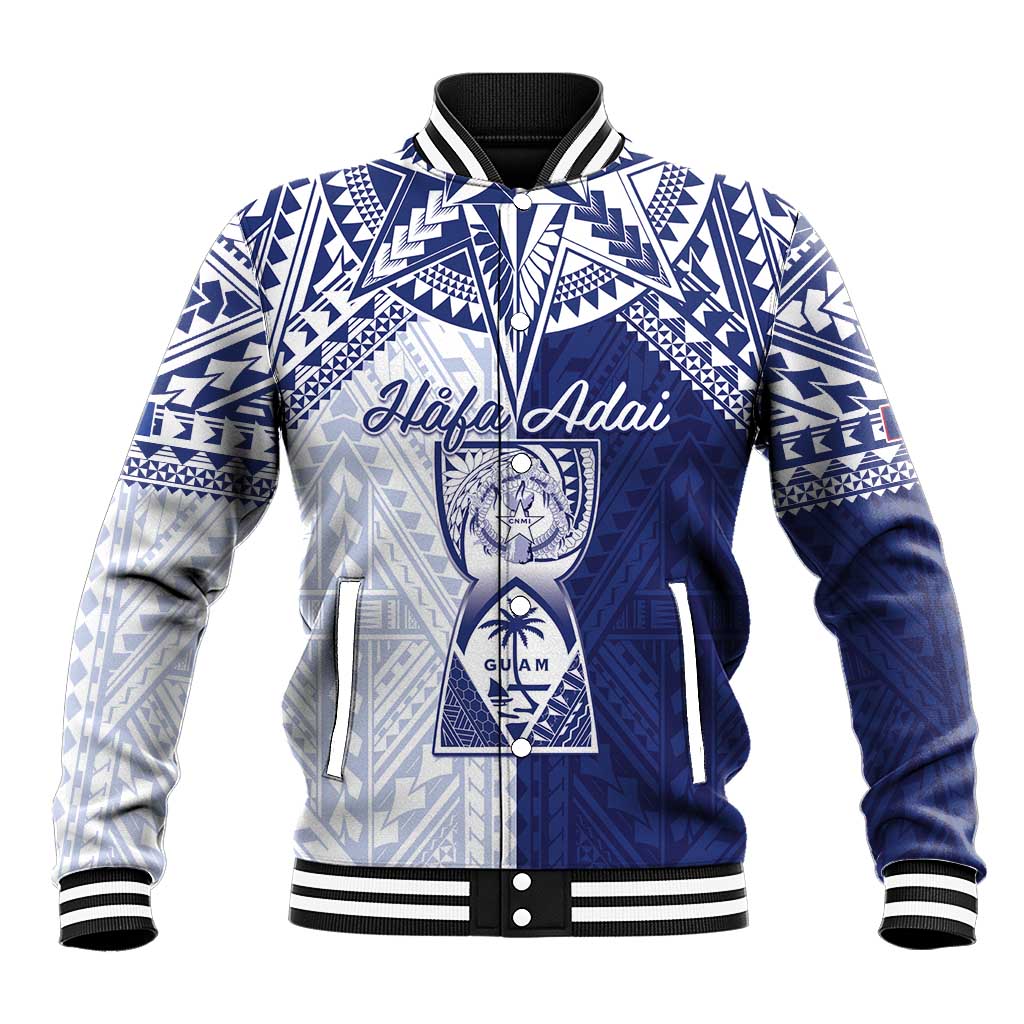 Personalised Northern Mariana Islands And Guam Baseball Jacket Latte Stone With Tribal Pattern