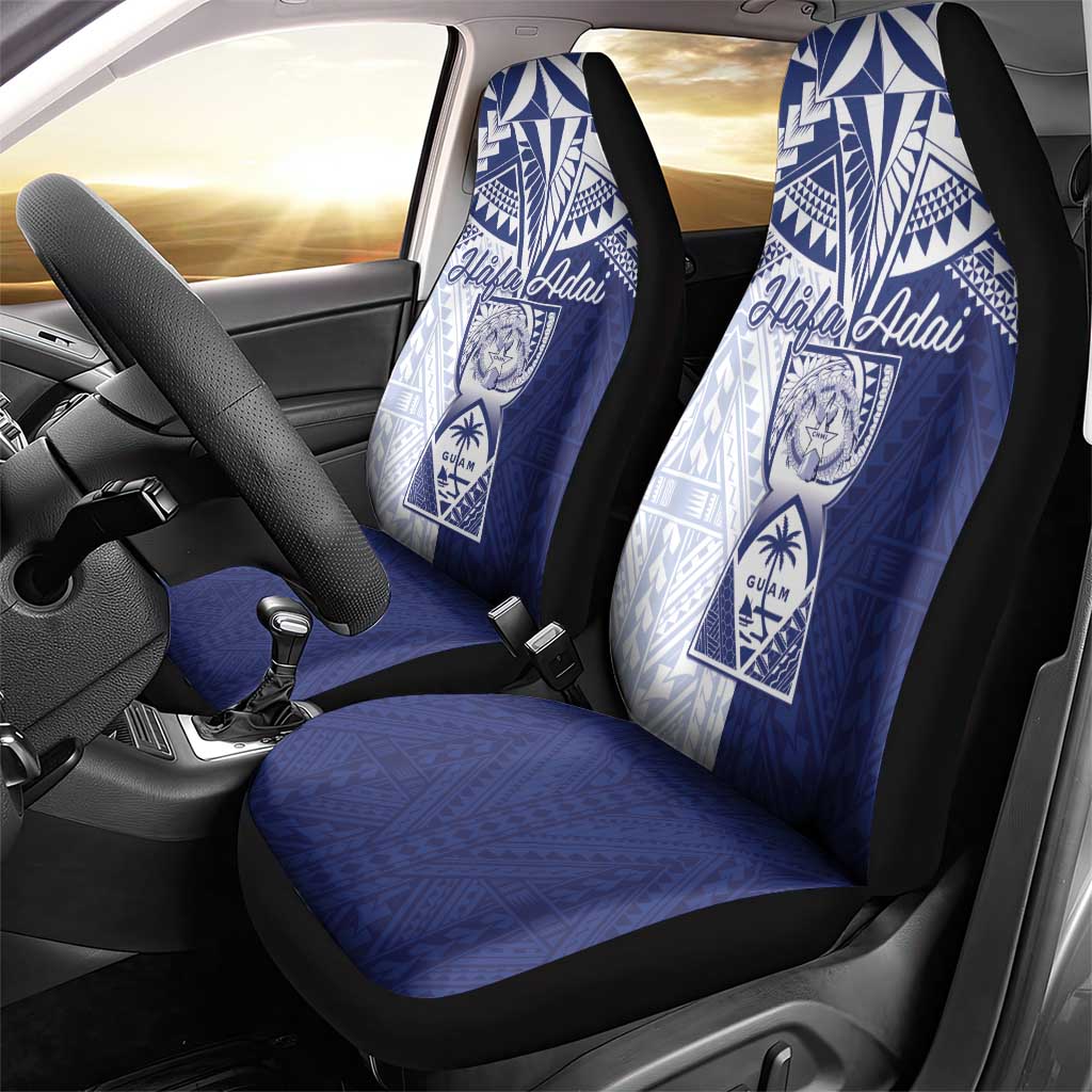 Northern Mariana Islands And Guam Car Seat Cover Latte Stone With Tribal Pattern LT05 - Polynesian Pride