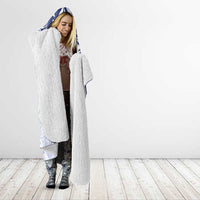 Northern Mariana Islands And Guam Hooded Blanket Latte Stone With Tribal Pattern