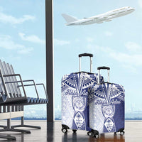 Northern Mariana Islands And Guam Luggage Cover Latte Stone With Tribal Pattern LT05 - Polynesian Pride