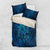 New Zealand Dream Catcher Bedding Set Maori Koru Pattern Blue Version