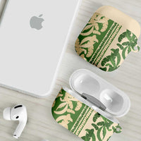 Hawaii Pua Kenikeni Lei AirPods Case With Lau Maia Green