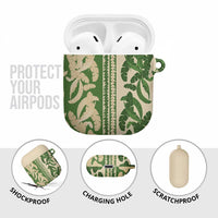 Hawaii Pua Kenikeni Lei AirPods Case With Lau Maia Green