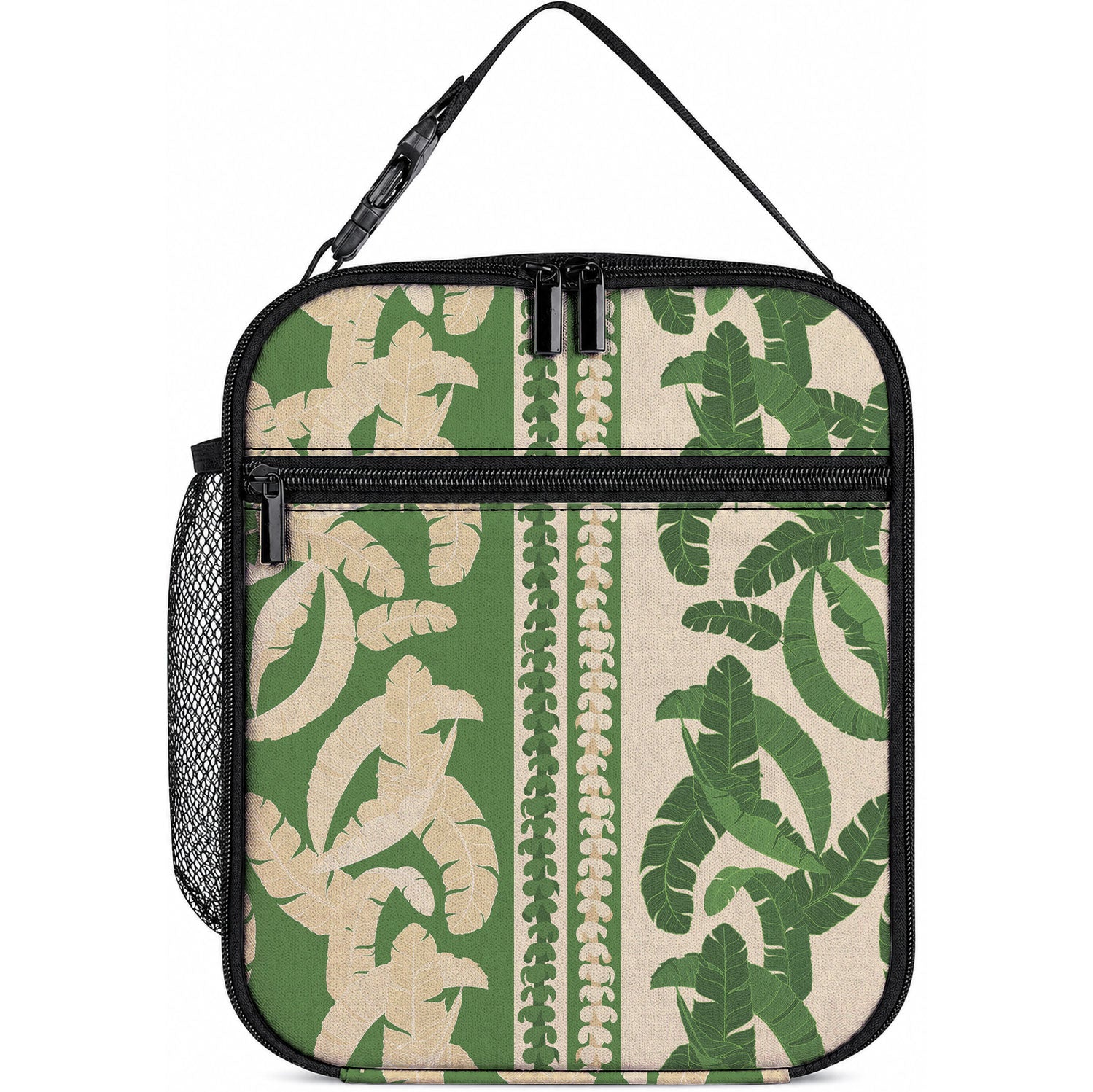 Hawaii Pua Kenikeni Lei Lunch Bag With Lau Maia Green