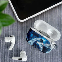 New Zealand Matariki AirPods Case Pigeon Kereru Maori Fern Art