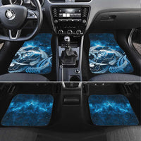 New Zealand Matariki Car Mats Pigeon Kereru Maori Fern Art