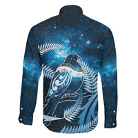 New Zealand Matariki Family Matching Tank Maxi Dress and Hawaiian Shirt Pigeon Kereru Maori Fern Art LT05 - Polynesian Pride