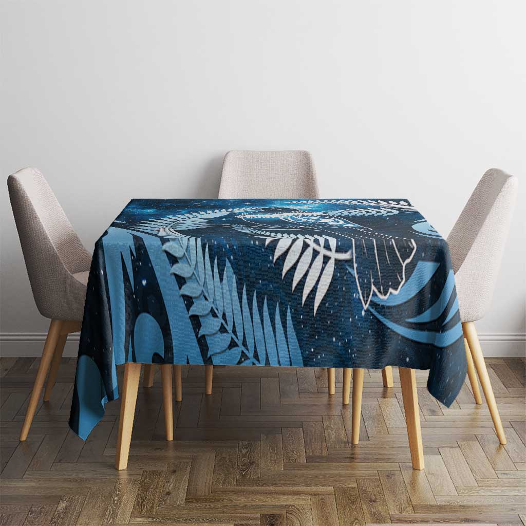 New Zealand Matariki Tablecloth Pigeon Kereru Maori Fern Art LT05 - Polynesian Pride