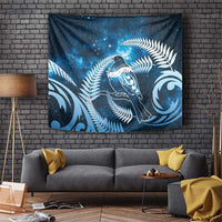 New Zealand Matariki Tapestry Pigeon Kereru Maori Fern Art