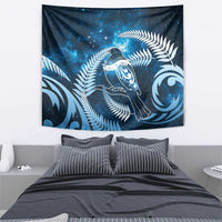New Zealand Matariki Tapestry Pigeon Kereru Maori Fern Art