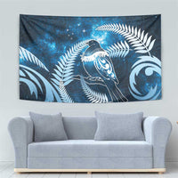 New Zealand Matariki Tapestry Pigeon Kereru Maori Fern Art