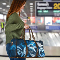 New Zealand Matariki Travel Bag Pigeon Kereru Maori Fern Art