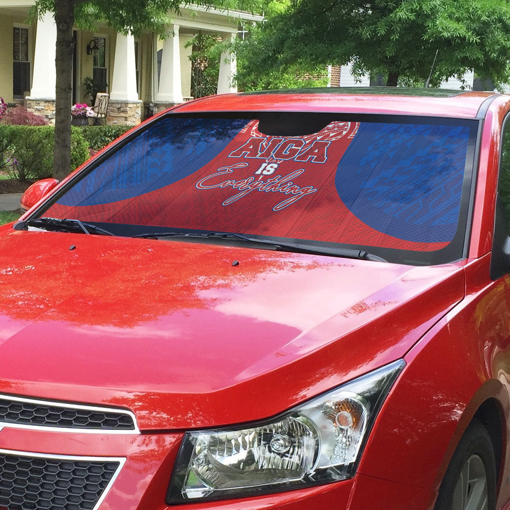 Aiga Samoa Auto Sun Shade Aiga Is Everything LT05 - Polynesian Pride