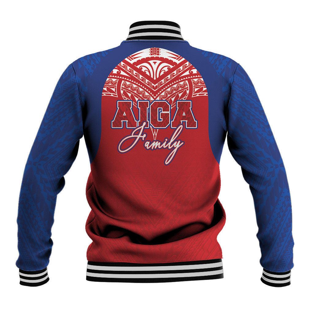 Aiga Samoa Baseball Jacket Aiga Is Everything LT05 - Polynesian Pride