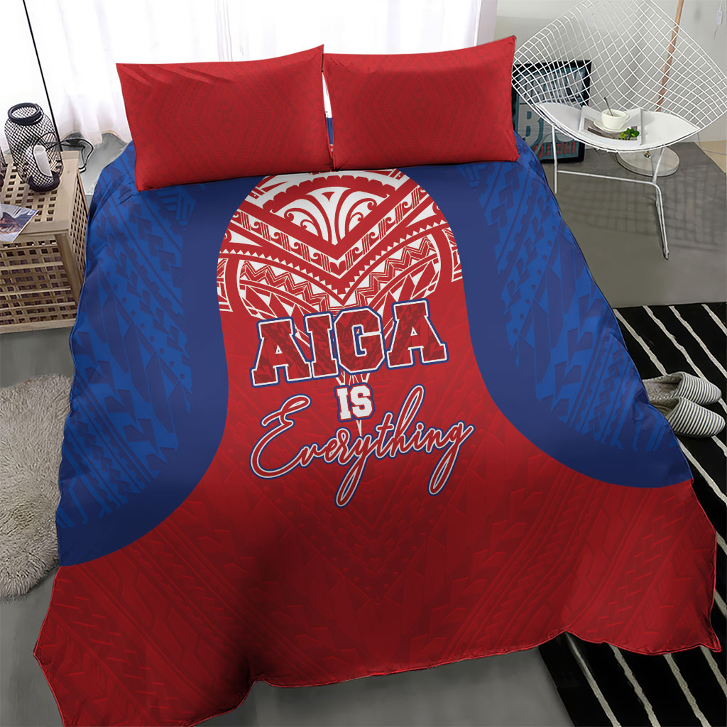 Aiga Samoa Bedding Set Aiga Is Everything LT05 - Polynesian Pride