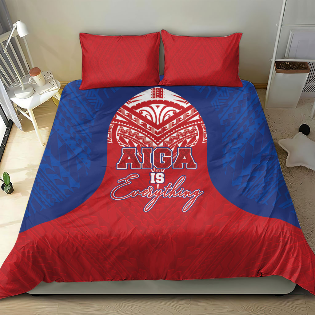 Aiga Samoa Bedding Set Aiga Is Everything LT05 - Polynesian Pride