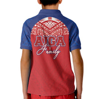 Aiga Samoa Kid Polo Shirt Aiga Is Everything LT05 - Polynesian Pride