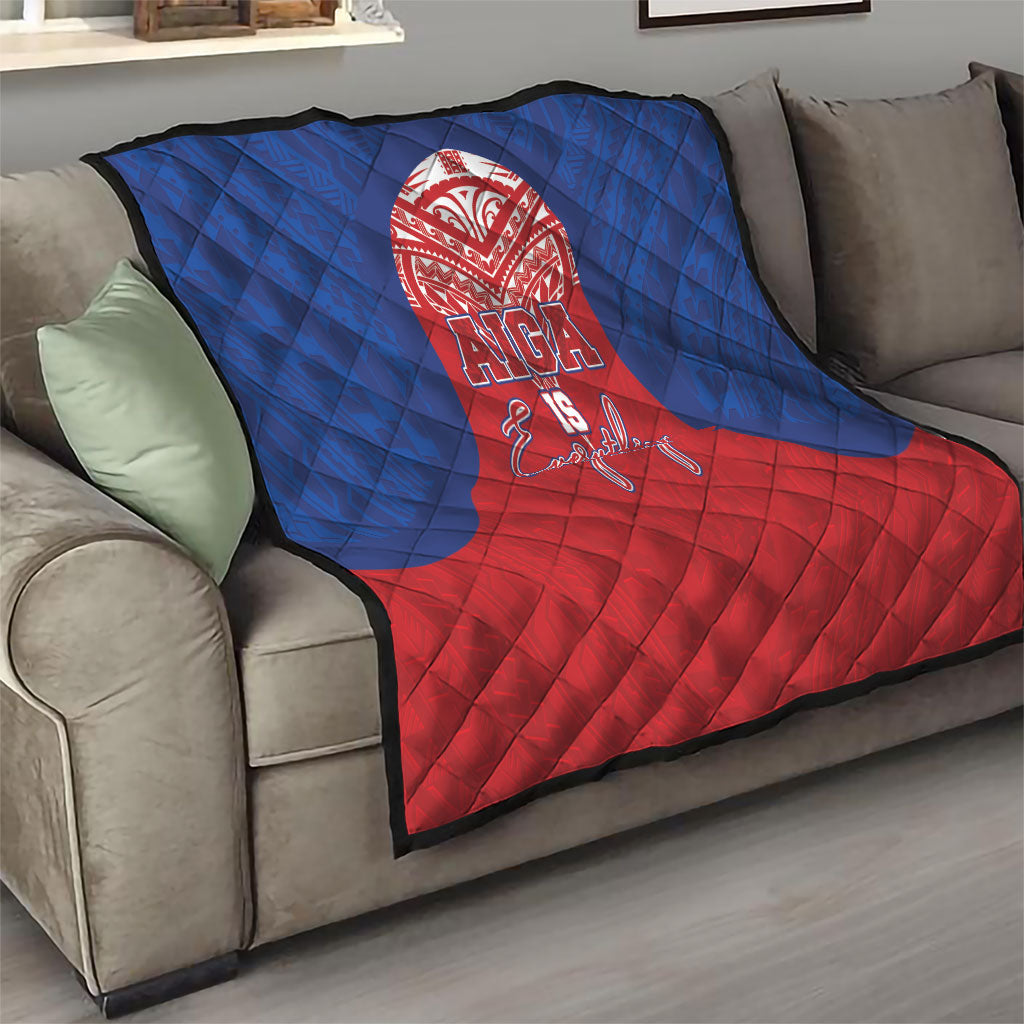 Aiga Samoa Quilt Aiga Is Everything LT05 - Polynesian Pride