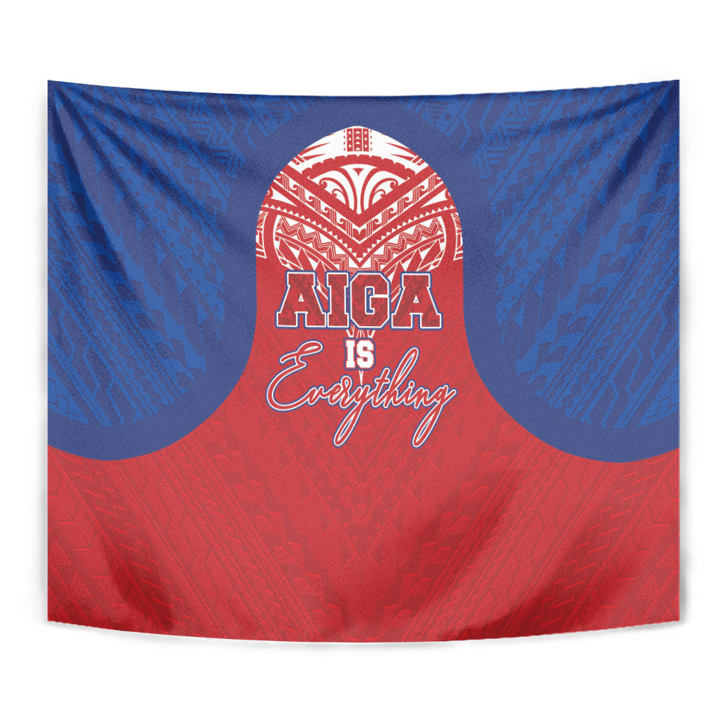 Aiga Samoa Tapestry Aiga Is Everything LT05 - Polynesian Pride