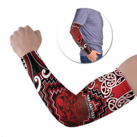 New Zealand Aotearoa Arm Sleeves Te Reo Maori Ake Ake Ake - Polynesian Pride