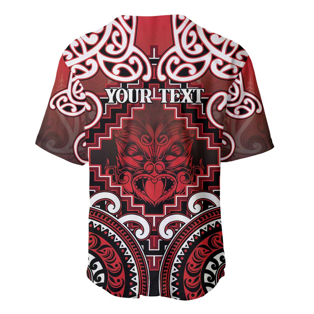 Personalised New Zealand Aotearoa Baseball Jersey Te Reo Maori Ake Ake Ake - Polynesian Pride