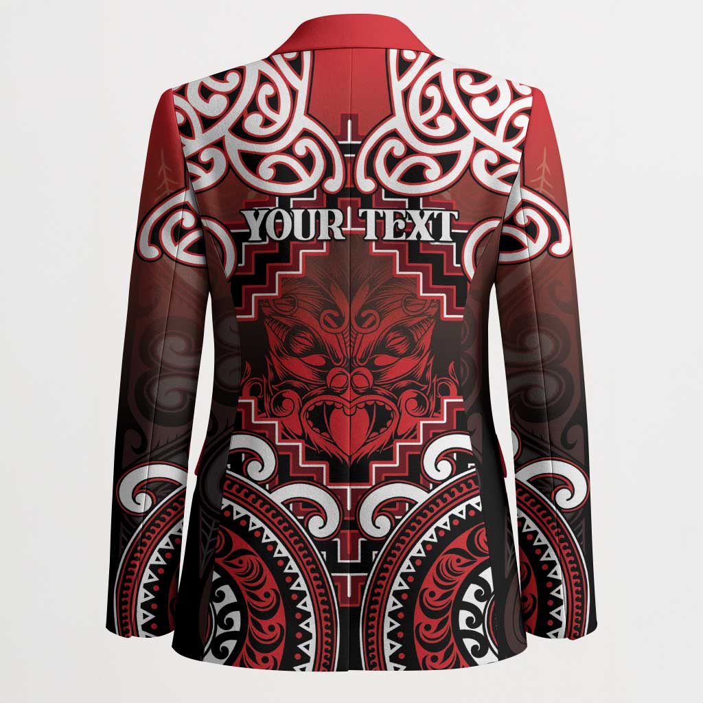 Personalised New Zealand Aotearoa Blazer Te Reo Maori Ake Ake Ake - Polynesian Pride