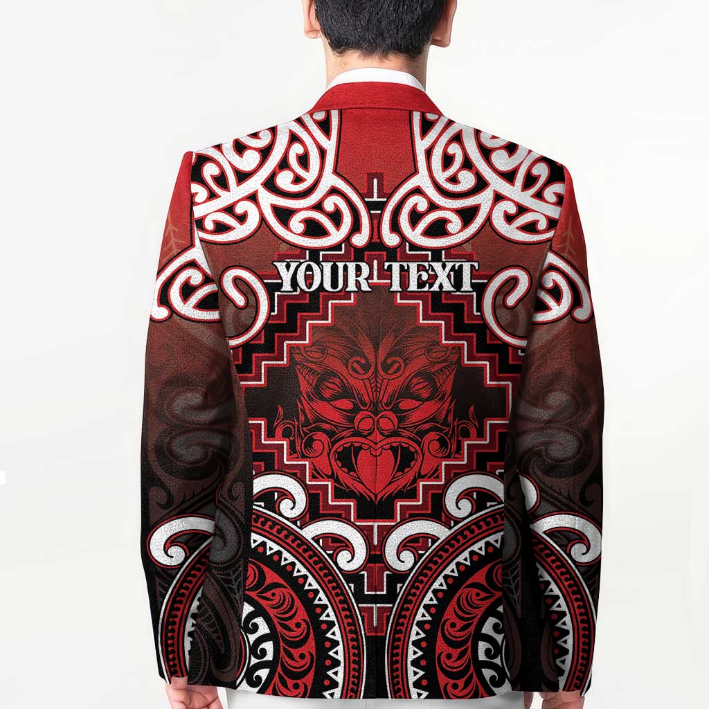 Personalised New Zealand Aotearoa Blazer Te Reo Maori Ake Ake Ake - Polynesian Pride