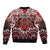 Personalised New Zealand Aotearoa Bomber Jacket Te Reo Maori Ake Ake Ake - Polynesian Pride