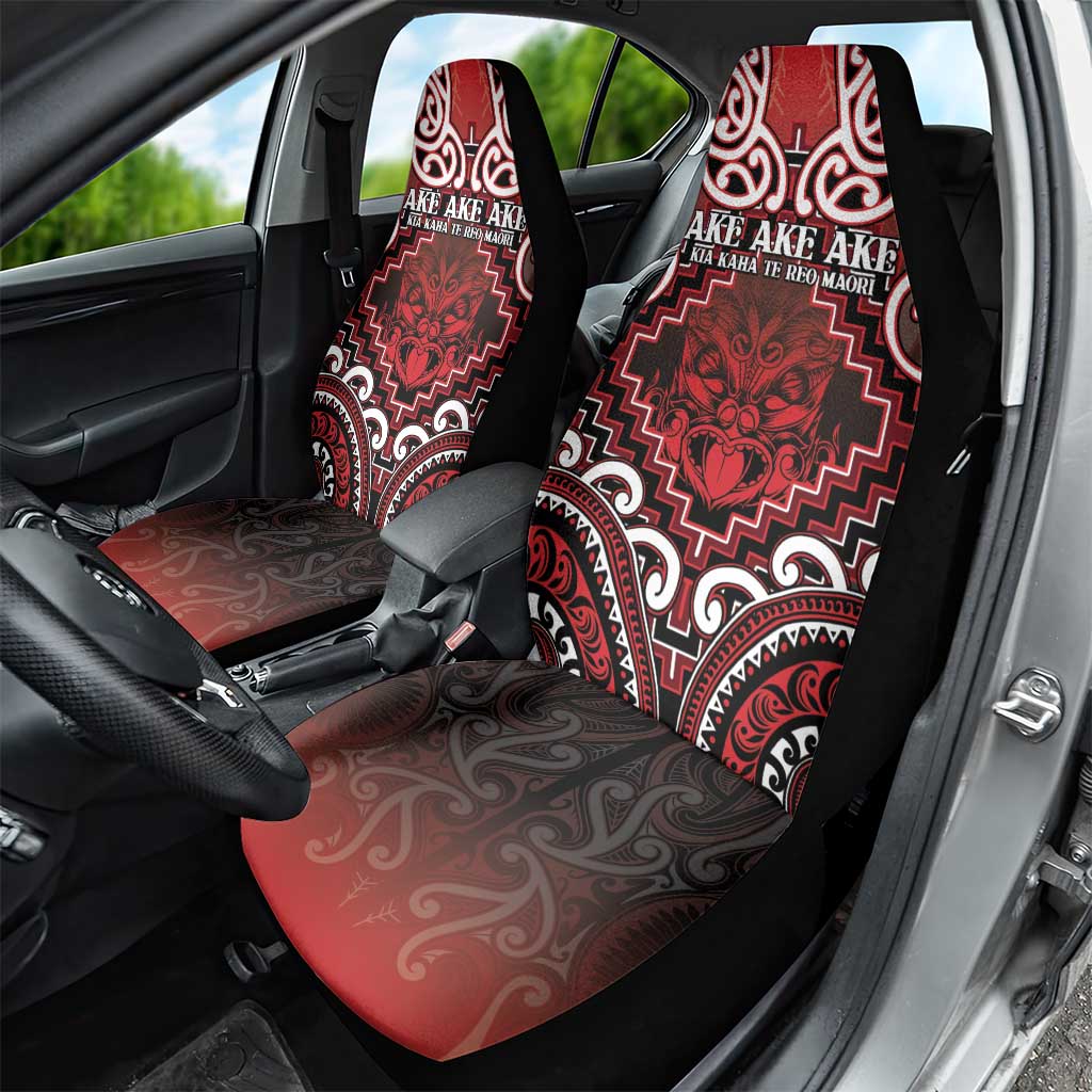 New Zealand Aotearoa Car Seat Cover Te Reo Maori Ake Ake Ake - Polynesian Pride
