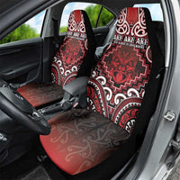 New Zealand Aotearoa Car Seat Cover Te Reo Maori Ake Ake Ake - Polynesian Pride