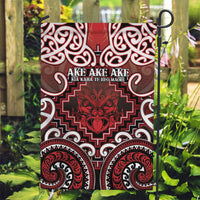 New Zealand Aotearoa Garden Flag Te Reo Maori Ake Ake Ake - Polynesian Pride