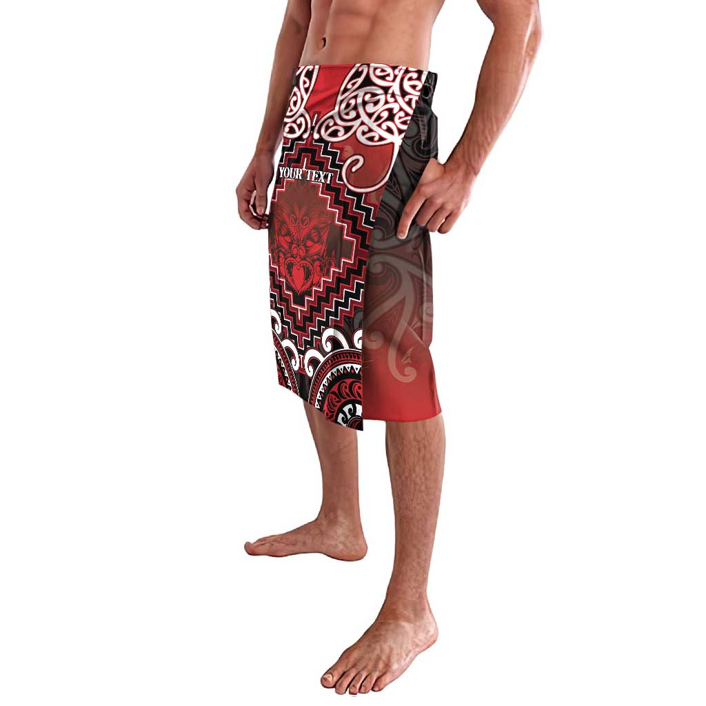 Personalised New Zealand Aotearoa Lavalava Te Reo Maori Ake Ake Ake - Polynesian Pride