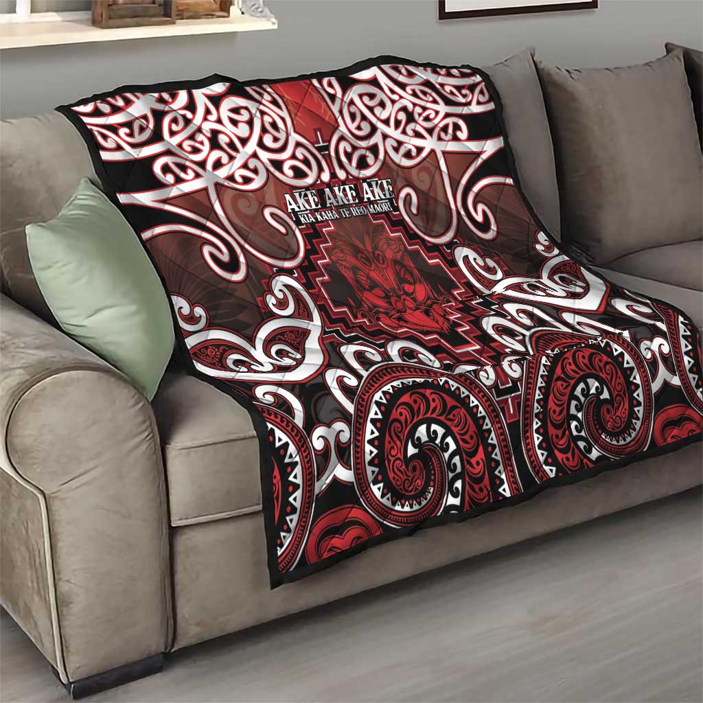 New Zealand Aotearoa Quilt Te Reo Maori Ake Ake Ake - Polynesian Pride