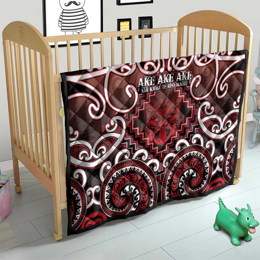 New Zealand Aotearoa Quilt Te Reo Maori Ake Ake Ake - Polynesian Pride