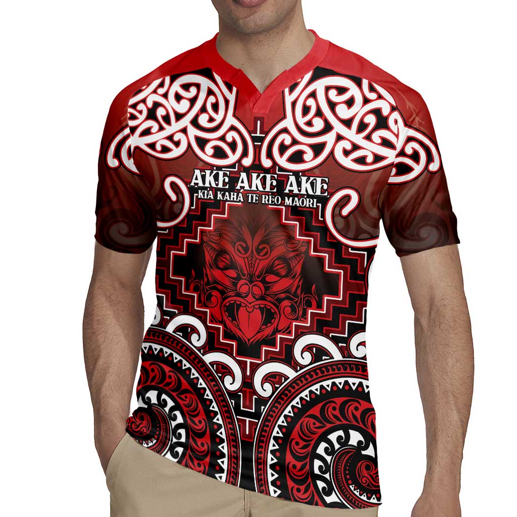 Personalised New Zealand Aotearoa Rugby Jersey Te Reo Maori Ake Ake Ake - Polynesian Pride