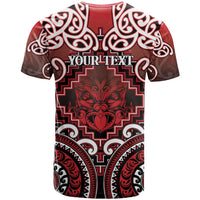 Personalised New Zealand Aotearoa T Shirt Te Reo Maori Ake Ake Ake - Polynesian Pride