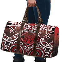 New Zealand Aotearoa Travel Bag Te Reo Maori Ake Ake Ake - Polynesian Pride